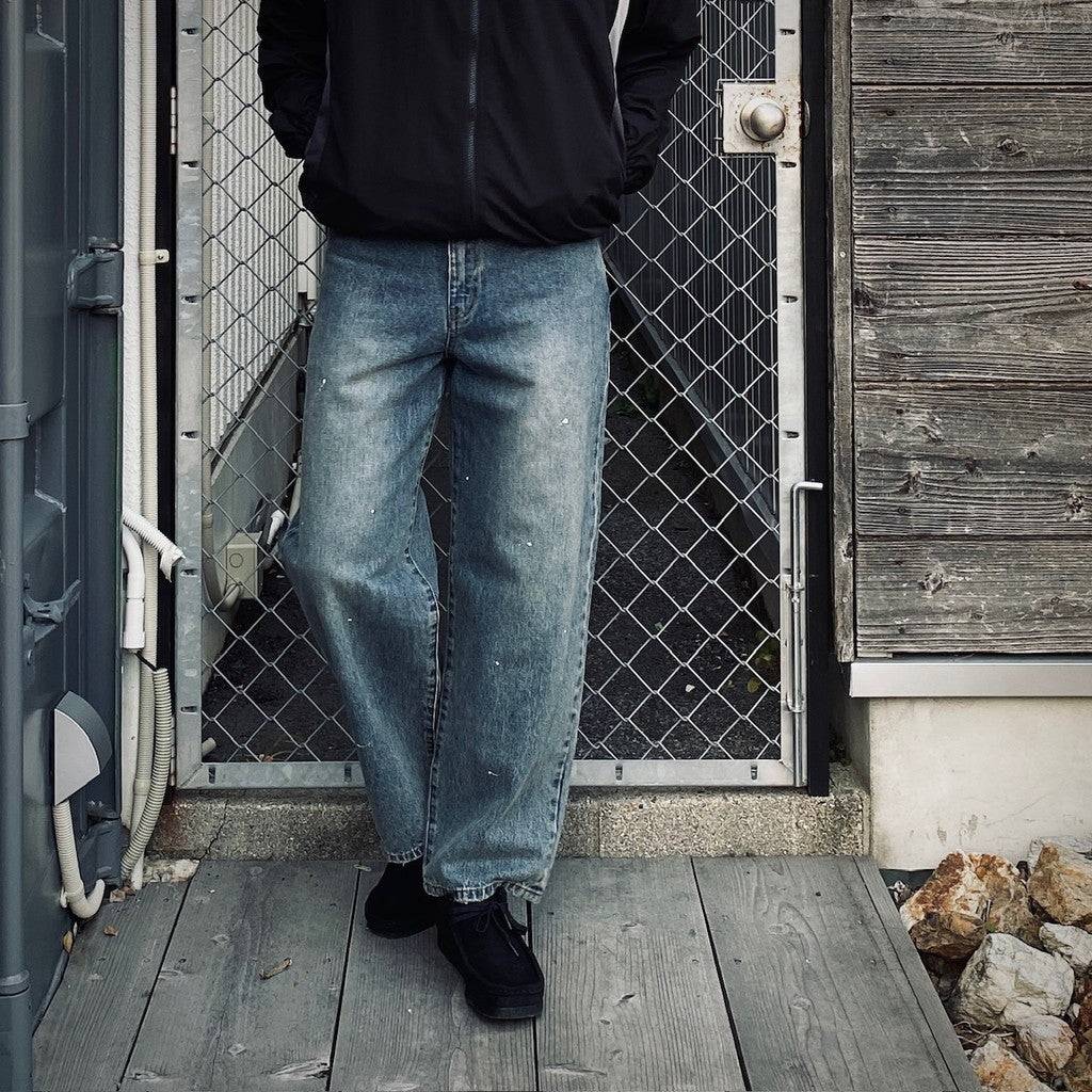 FADE BAGGIE DENIM PANTS #INDIGO [25SS-FS-05 / FS1701]