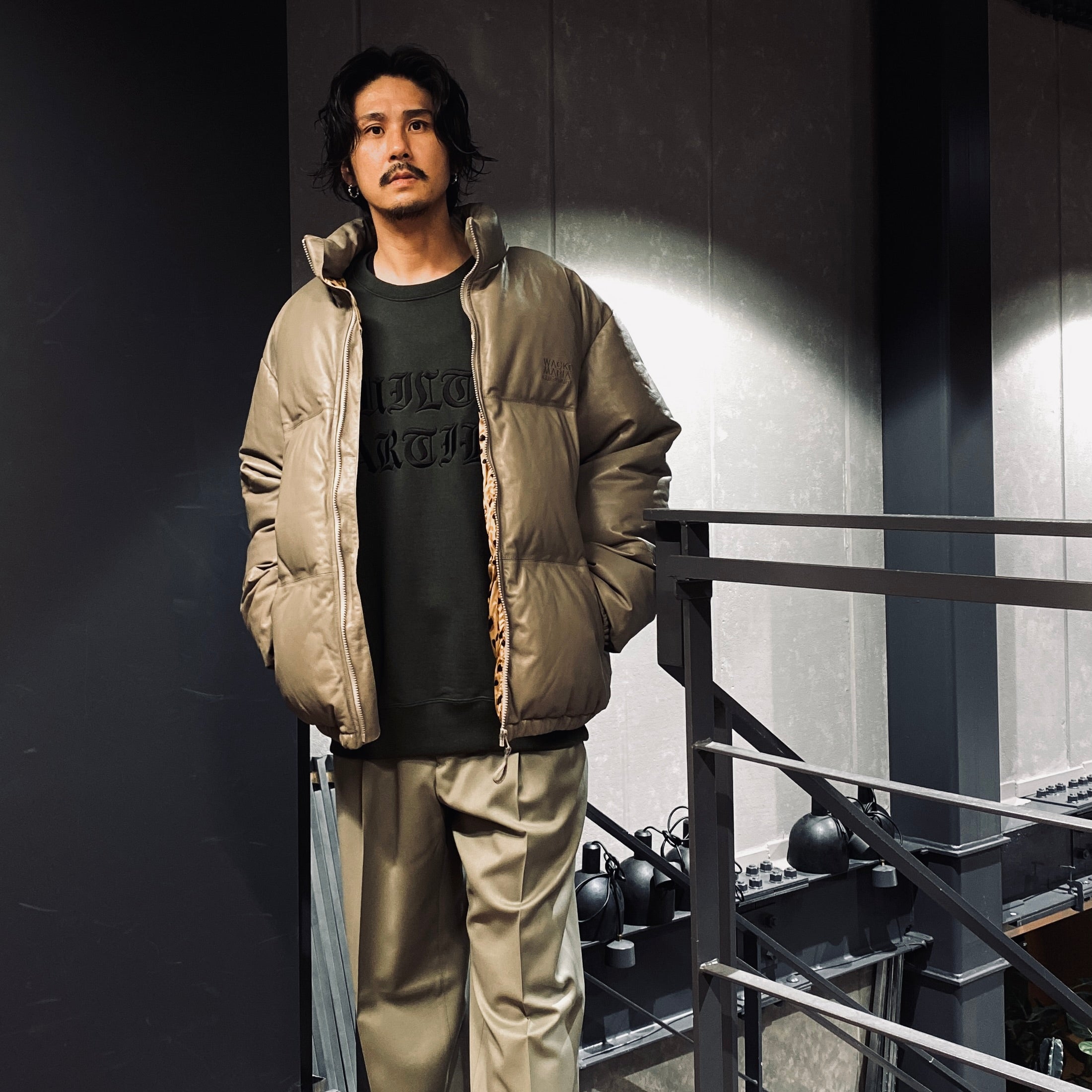 HEAVY WEIGHT CREW NECK SWEAT SHIRT -TYPE 3- #GREEN [23FW-WMC-SS06]