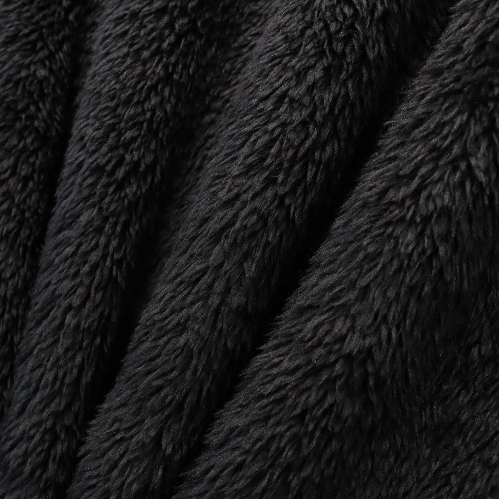 Wild Things | Shaggy Fleece Pullover #Black [SD26F-CT14]