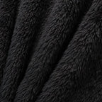Wild Things | Shaggy Fleece Pullover #Black [SD26F-CT14]