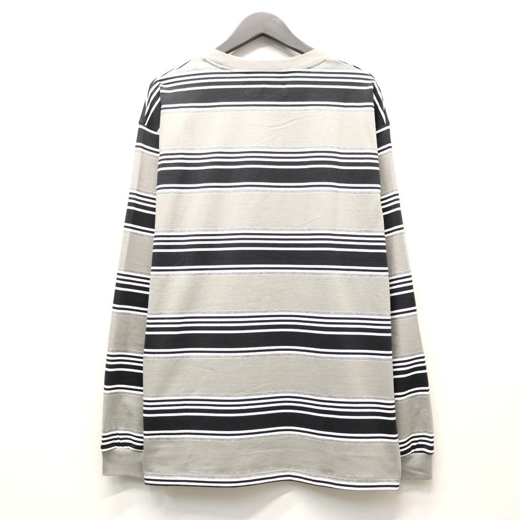 TIM LEHI | WASHED HEAVY WEIGHT CREW NECK LONG SLEEVE T-SHIRT