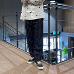 PLEATED TROUSERS (TYPE-2) #BLACK [WMGP-WMP-TR03]