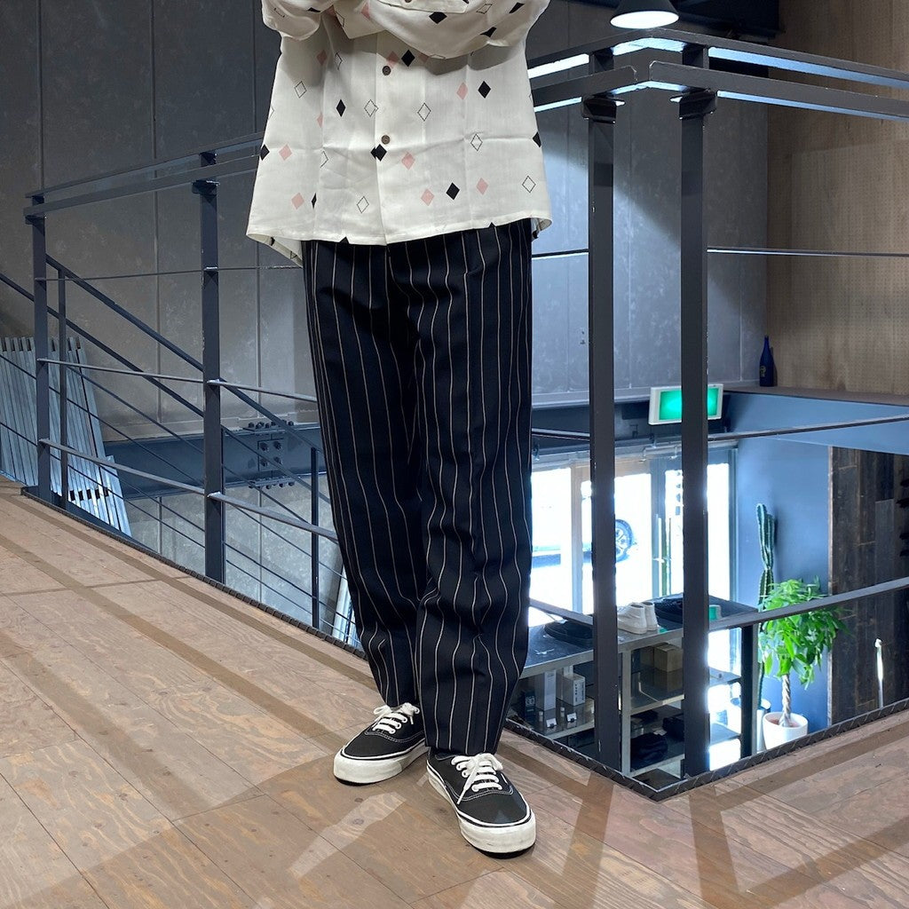 PLEATED TROUSERS (TYPE-2) #BLACK [WMGP-WMP-TR03]