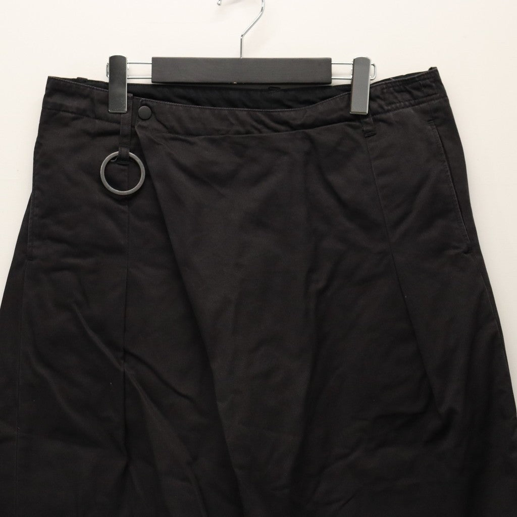 Wrapped Work Short(AGED TWILL) #BLACK [M-P3-DW3]