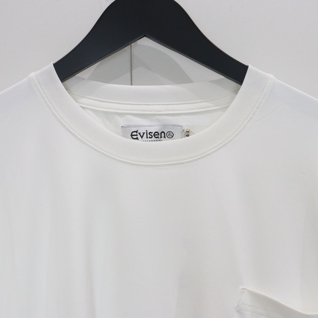 STRETCH FIBER POCKET TEE #White [25SS-T03]