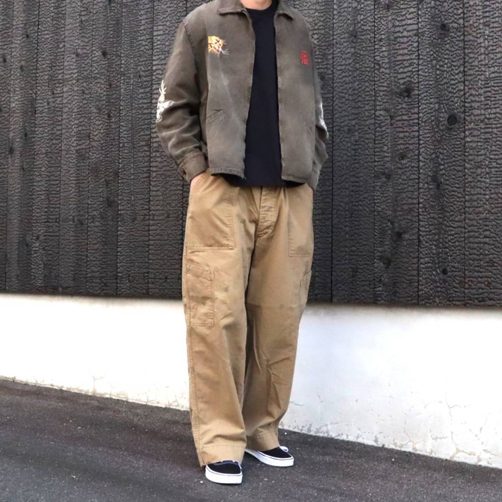 MECHANIC TROUSERS #KHAKI [BWU-MT]