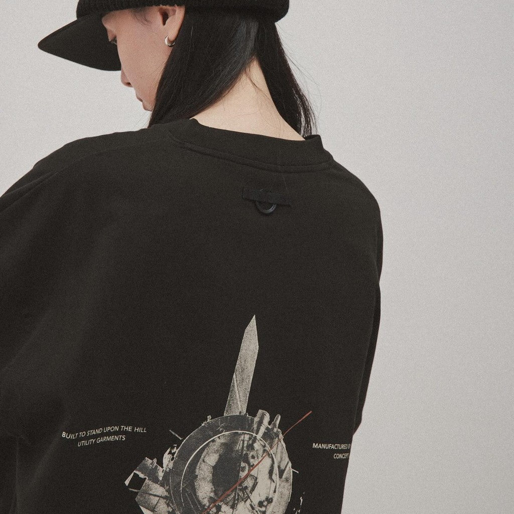 M001-G "LAB-93" Graphic Tee #SHADOW [GOOPI-24SS-APR-02]