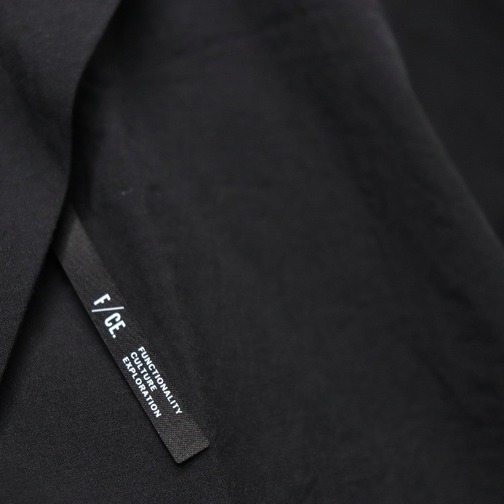 LIGHT WEIGHT DIMENSIONAL SHIRT #BLACK [FST02261U0002]