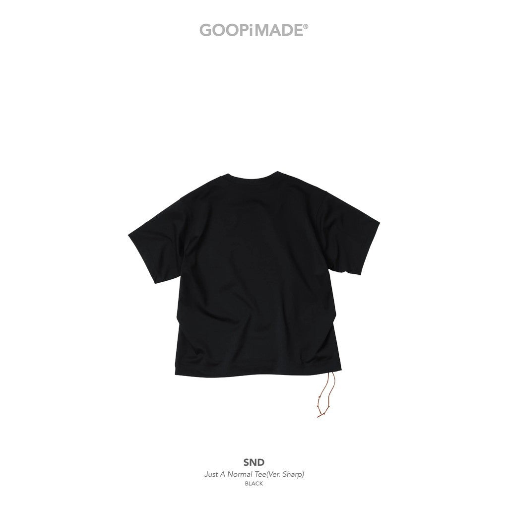 SND - Just A Normal Tee（Ver. Sharp） #Black [GOOPI-26SS-MAY-04]