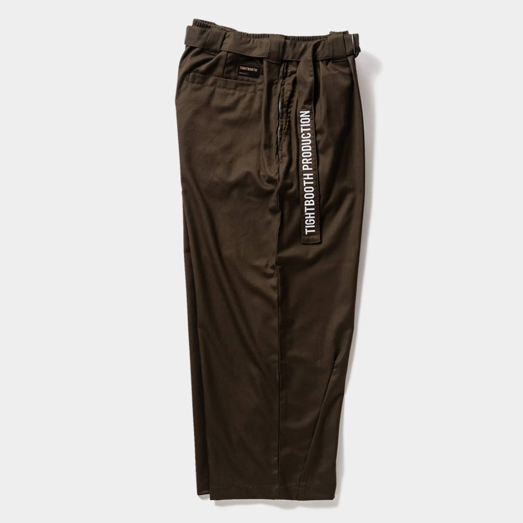 BAGGY SLACKS #OLIVE [FW24-B09]