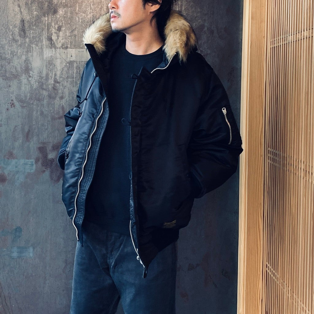 N-2B FLIGHT JACKET #BLACK [25FW-WMO-ML01]