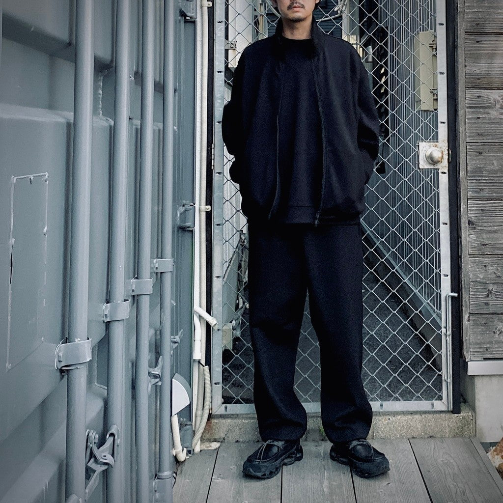 TECH SCUBA KNIT CREW #BLACK [BE-60025W] - cocorozashi 三重県四日市