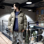 NANGA | DOWN JACKET #GRAYGREEN [23FW-WMO-NA04]