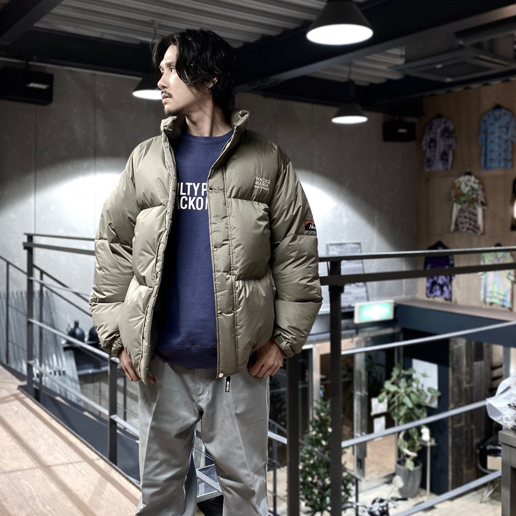NANGA | DOWN JACKET #GRAYGREEN [23FW-WMO-NA04]