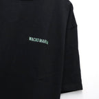 WASHED HEAVY WEIGHT CREW NECK T-SHIRT ( TYPE-5 ) #BLACK/GREEN [26FWE-WMT-WT05]
