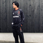 LOTTO | leopard game shirts L/S #Black [BV-CUT2620430]