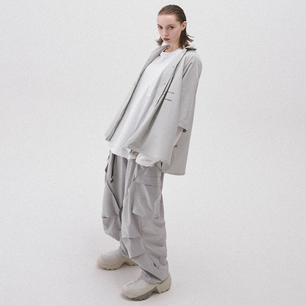 P-7S 「防風剪」實用錐形褲 #BONE [GOOPI-24SS-JUN-01]