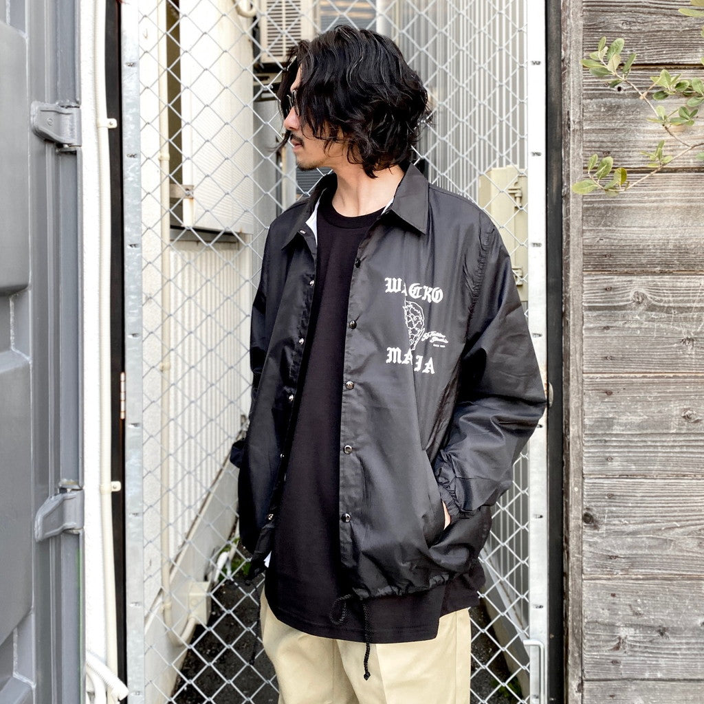 56 TATTOO STUDIO | COACH JACKET #BLACK [56TS-WM-BL07]