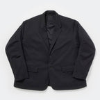 TECH LOOSE 2B JACKET FLANNEL #CHARCOAL [BJ-32026W]
