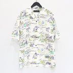 HAWAIIAN SHIRT S/S ( TYPE-2 ) #WHITE [25SS-WMS-HI02]