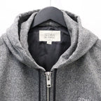 Tweed Hooded Active Jacket #Grey [SD26F-JK02]