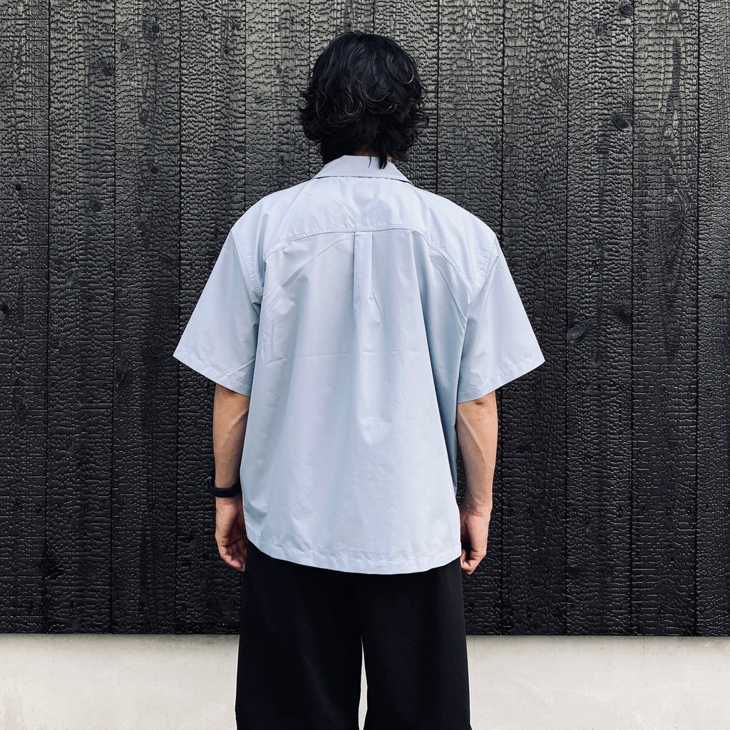 TECH MULTI TOOL POCKET SHIRT S/S SOLID #ICEBLUE [BE-86026]