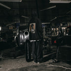 「G7-H1」陰影漆連帽衫#IRON [GOOPI-23AW-OCT-03]