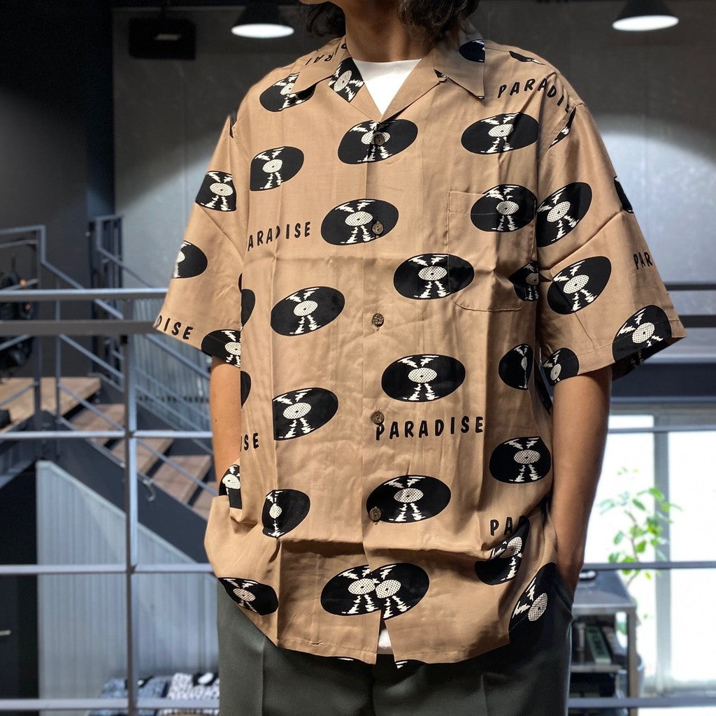 HAWAIIAN SHIRT S/S -TYPE 4- #BROWN [24SS-WMS-HI04]