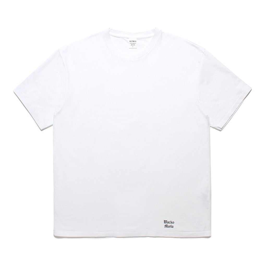 WASHED HEAVY WEIGHT CREW NECK T-SHIRT -TYPE 1- #WHITE [24SS-WMT-WT01]