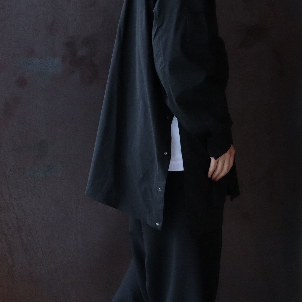 PERTEX UTILITY LONGLINE SHIRT #BLACK [FPA02261U0004]