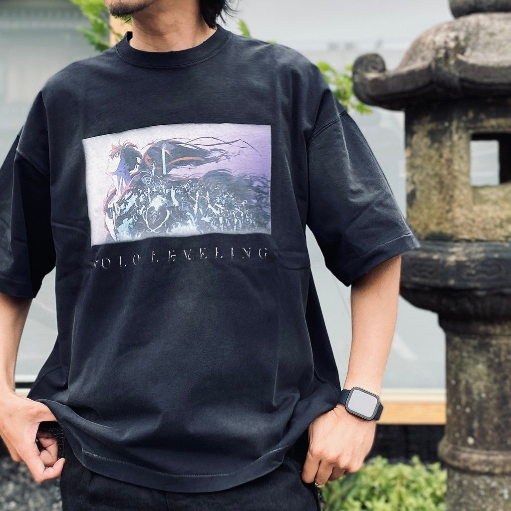 俺だけレベルアップな件 | S/S T-Shirt (MIZUSHINO) #BLACK [TOLM25AM001]