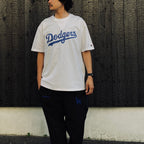 MLB | LA | CREW NECK T-SHIRT ( TYPE-2 ) #WHITE [MLB-WM-TEE02]
