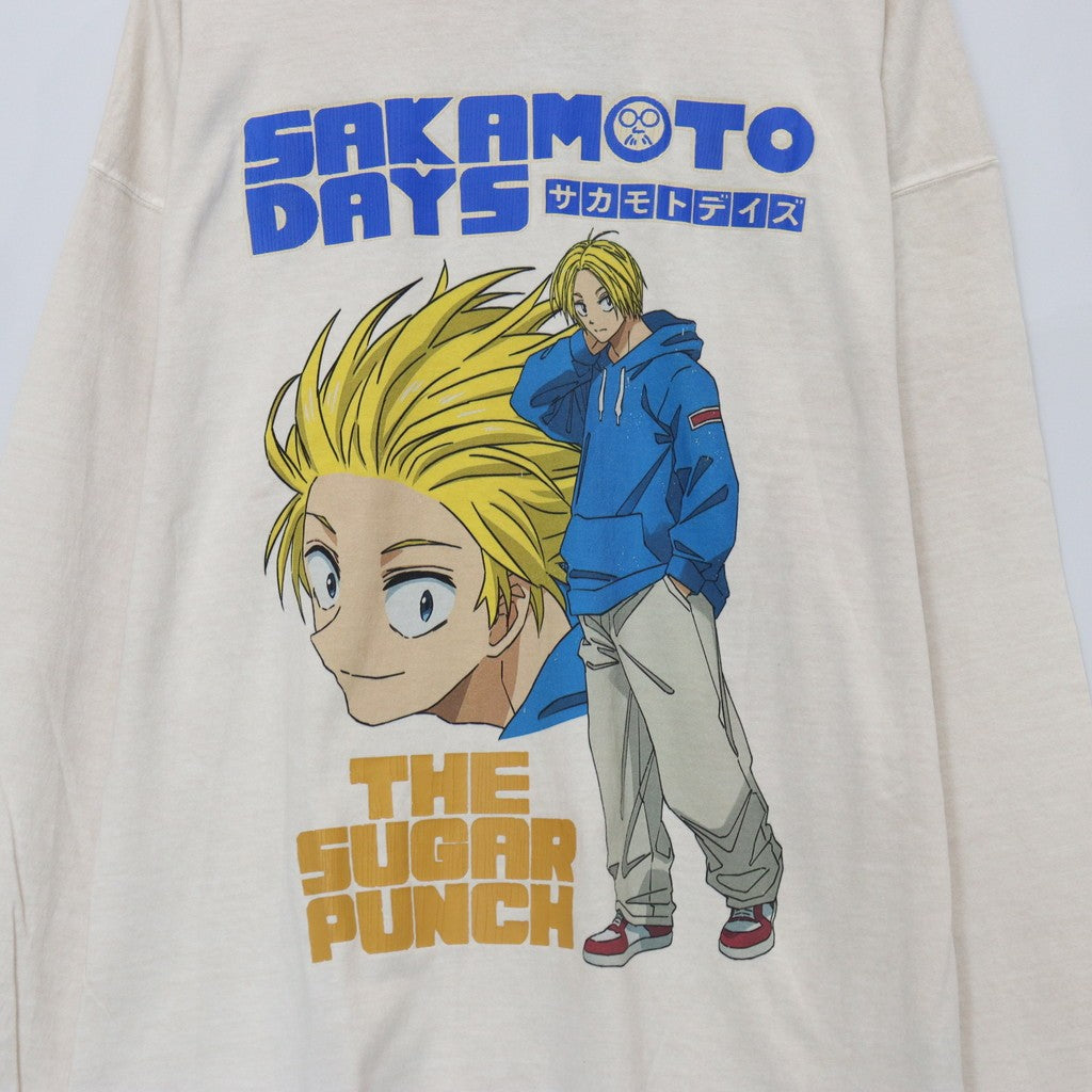 SAKAMOTO DAYS | L/S T-Shirt (SHIN) #WHITE [TSDM25SM005]