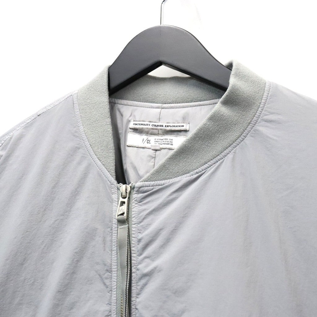 GARMENT DYE DOWN MA-1 LONG COAT 2.0 #GRAY [FST09262U0002]