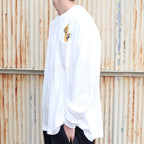 DEADKEBAB LS T-SHIRT #White [FW25-T02]