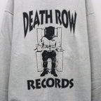 DEATH ROW RECORDS | HEAVY WEIGHT CREW NECK SWEAT SHIRT #GRAY [DEATHROW-WM-SS06]