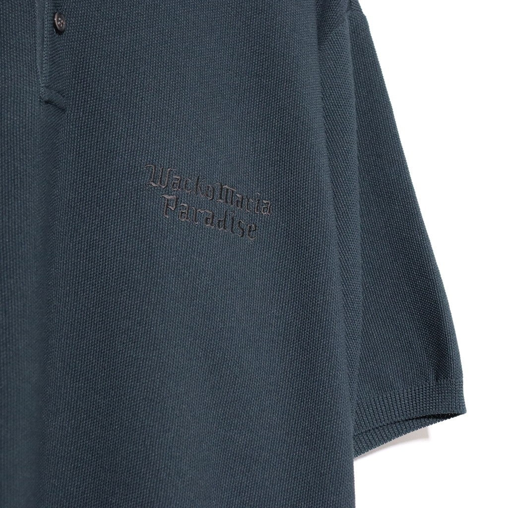KNIT POLO SHIRT #D-GREEN [26SS-WMK-KN06]