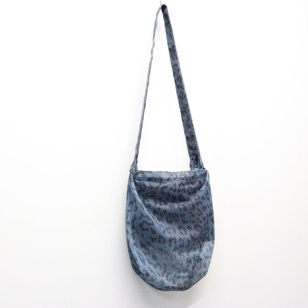 SPEAK EASY | LEOPARD SHOULDER BAG #NAVY [26SS-WMA-BG11