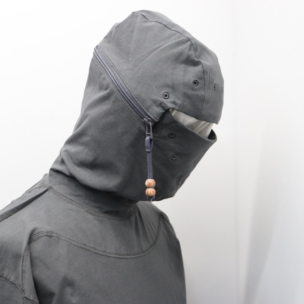 SASOU TOP #CHARCOAL [JI-25AW-CS04]