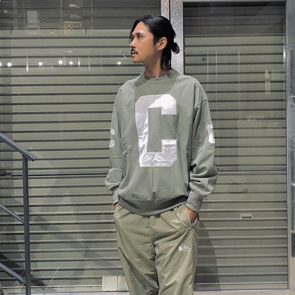APPLIQUE LOGO COTTON SWEATSHIRT_CCC #OD [CCC-243C001]