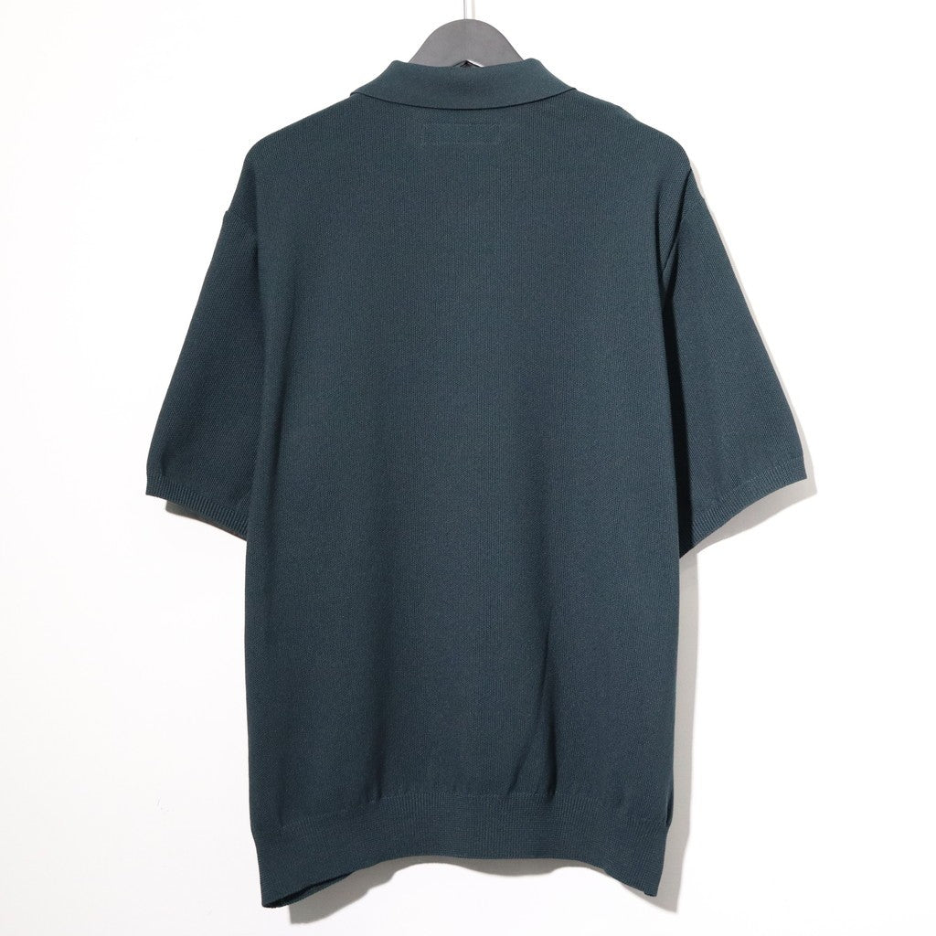 KNIT POLO SHIRT #D-GREEN [26SS-WMK-KN06]