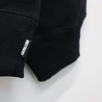 重磅圓領衛衣 #黑色 [25FWE-WMC-SS03]