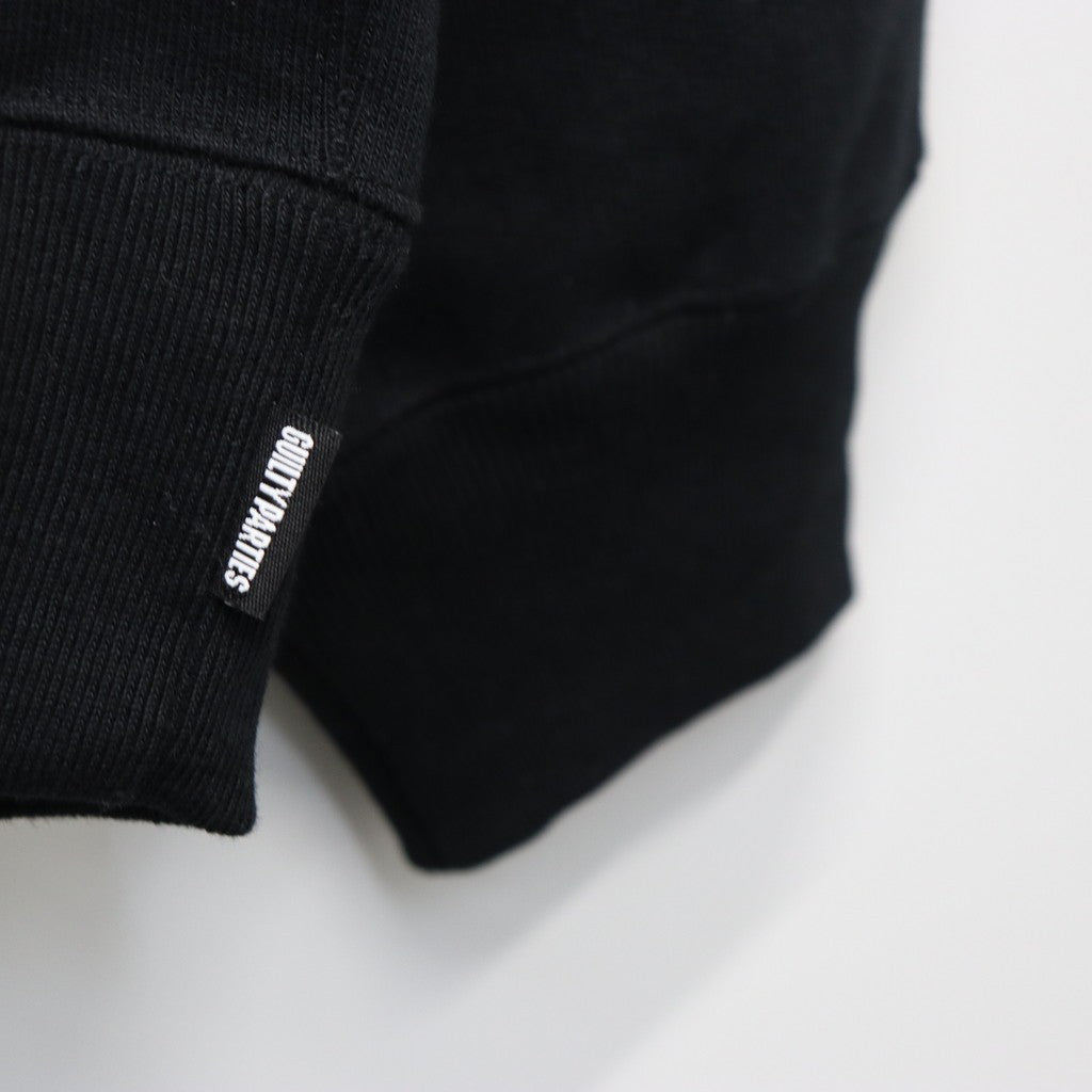 重磅圓領衛衣 #黑色 [25FWE-WMC-SS03]