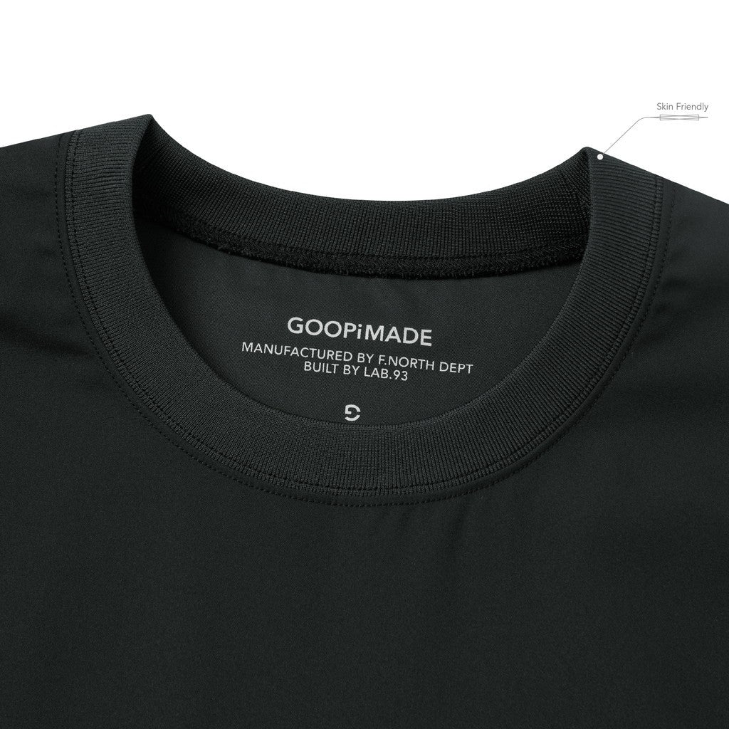 "WR-01T" 全新科技T卹（防水）#SHADOW [GOOPI-25SS-APR-01]