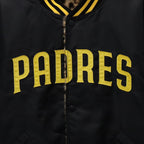 MLB | SD | REVERSIBLE VARSITY JACKET ( TYPE-3 ) #BLACK-BEIGE [MLB-WM-BL03]