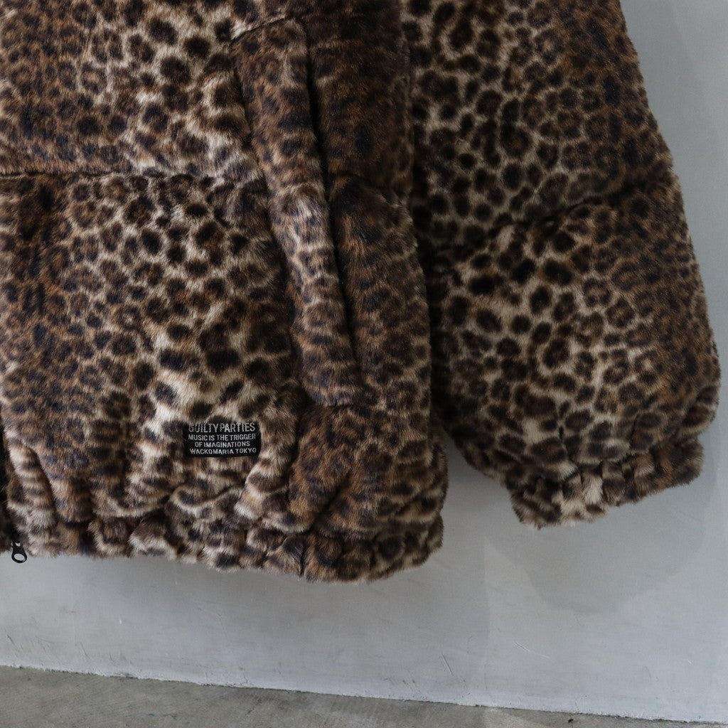 NANGA | LEOPARD FUR DOWN JACKET #BEIGE [24FW-WMO-NA06]