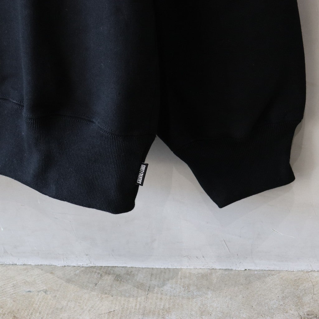 WOLF'S HEAD | HEAVY WEIGHT CREW NECK SWEAT SHIRT #BLACK [WOLFSHEAD-WM-SS01]
