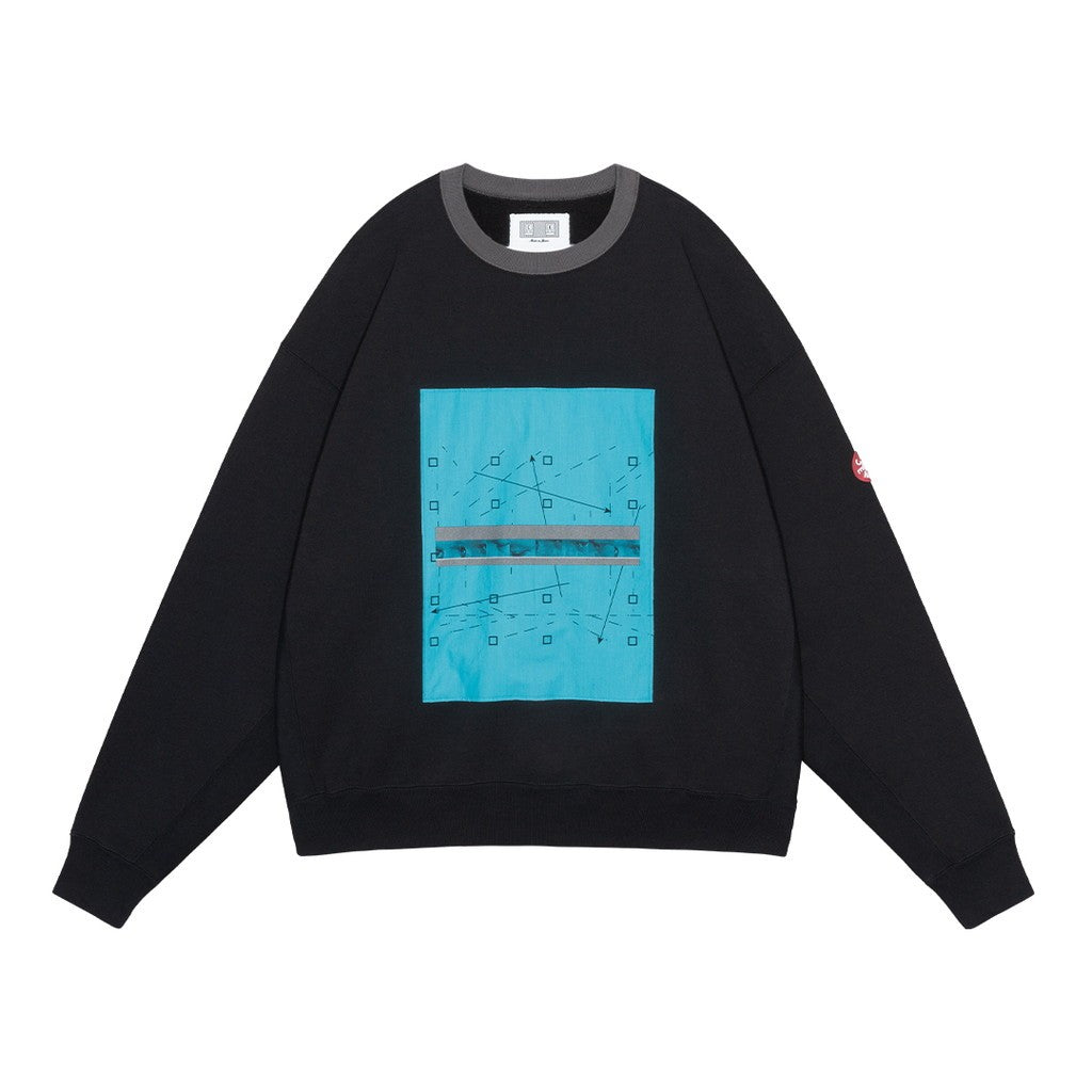 AS MCCO CREW NECK #BLACK [CES29CS10]