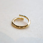 Semicircle Ring -Thin- -Gold- #GOLD [XOR087G]
