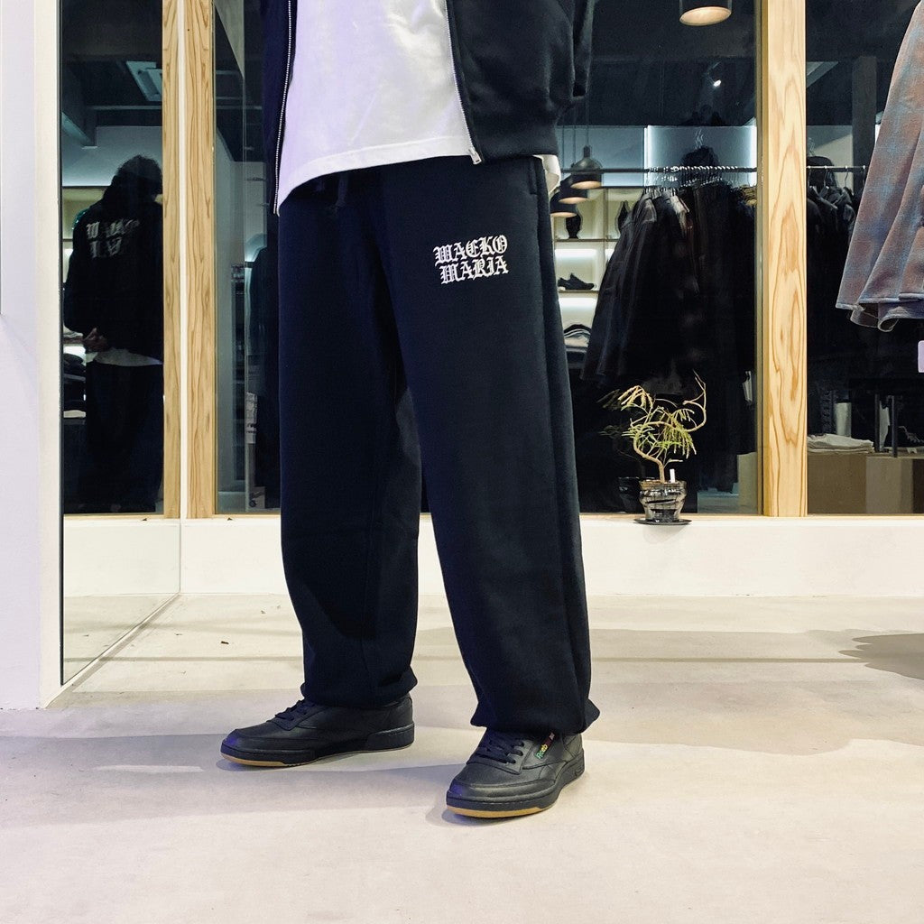 HEAVY WEIGHT SWEAT PANTS #BLACK [25FW-WMC-SP01]